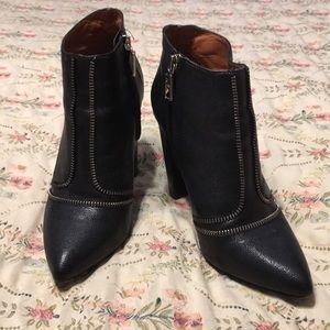 Zipper Detail Rebecca Minkoff Booties